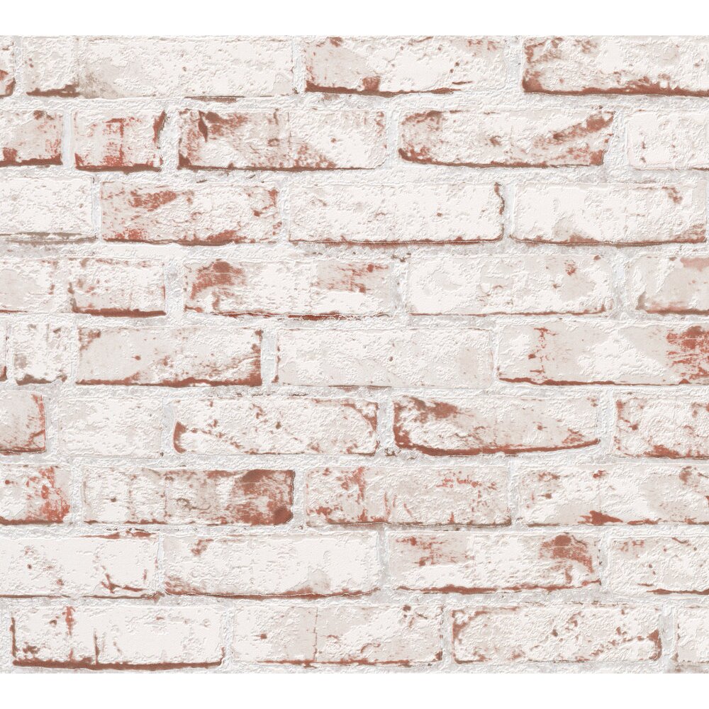 Profhome 907813-GU Stone tile wallpaper wall matt red brown 5.33 m2